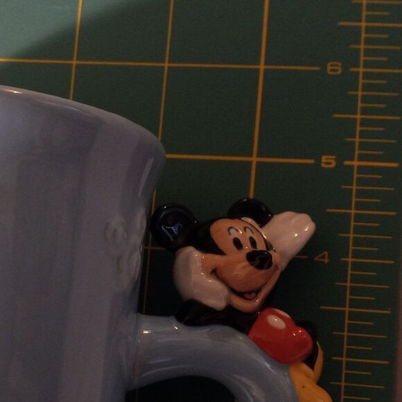 The Disney Store Mickey Mouse on Handle  mug kitsch Grandmacore Movies cartoons - Picture 6 of 6